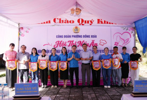 Công đoàn phường Đồng Xoài: lan tỏa yêu thương, gắn kết gia...