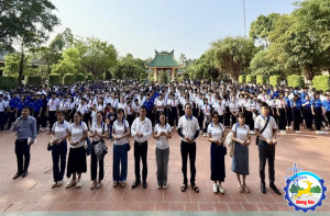 Trường THCS Tiến Thành tổ chức hoạt động trải nghiệm “Du...