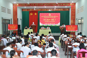 HĐND phường Đồng Xoài khóa I, nhiệm kỳ 2021 - 2026  tổ chức kỳ họp thứ 2 (kỳ họp chuyên đề)