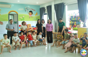 PHƯỜNG ĐỒNG XOÀI TỔ CHỨC KIỂM TRA CÔNG TÁC CHUẨN BỊ NĂM HỌC MỚI TẠI CÁC CƠ SỞ GIÁO DỤC MẦM NON NGOÀI CÔNG LẬP