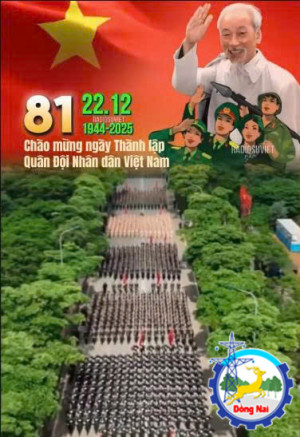 Chào mừng 81 năm Ngày thành lập Quân đội Nhân dân Việt Nam (22/12/1944-22/12/2025)