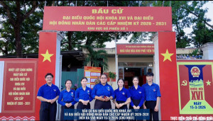 TUỔI TRẺ ĐỒNG XOÀI ĐỒNG HÀNH CÙNG CỬ TRI: HƯỚNG DẪN QUY TRÌNH BẦU CỬ