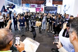 Người máy VR-H3 tại Computex Taipei 2026. Ảnh: VinRobotics