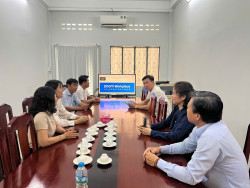Cán bộ, đảng viên Liên hiệp các Hội Khoa học và Kỹ thuật thành phố Đồng Nai tham dự Hội nghị toàn quốc quán triệt Nghị quyết số 10-NQ/TW của Bộ Chính trị