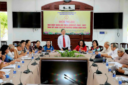 ThS. Đào Đức Trình - Chủ tịch Hội Cựu Giáo chức, chủ trì Hội nghị Ban Chấp hành, nhiệm kỳ 2022-2027