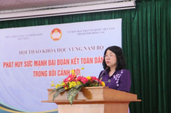 Hội thảo vùng Nam bộ: phát huy sức mạnh đại đoàn kết toàn...