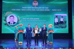 5 nhà khoa học của Liên hiệp Hội Việt Nam được tôn vinh “Nhà khoa học của Nhà nông” năm 2026