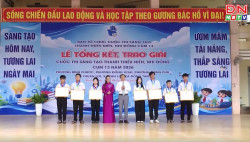 Trao giải cuộc thi sáng tạo thanh thiếu niên nhi đồng thành phố Đồng Nai - Cụm 13 năm 2026.
