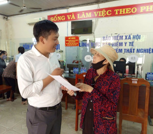 Trung tâm PVHCC xã Gia Kiệm gần dân, sát dân, tận tâm phục vụ dân