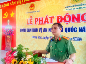 Lễ phát động  “Ngày hội toàn dân bảo vệ an ninh Tổ quốc” năm 2025