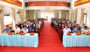 PHƯỜNG HÀNG GÒN TỔ CHỨC HỘI NGHỊ LẤY Ý KIẾN CỬ TRI NƠI CÔNG TÁC ĐỐI VỚI NGƯỜI ỨNG CỬ ĐẠI BIỂU HĐND, NHIỆM KỲ 2026-2031