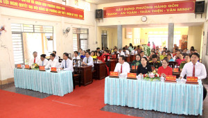 HĐND PHƯỜNG HÀNG GÒN TỔ CHỨC HỘI NGHỊ TỔNG KẾT CÔNG TÁC KHÓA I, NHIỆM KỲ 2021- 2026