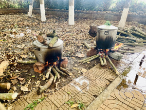 KHAI MẠC HỘI THI GÓI BÁNH TÉT "MỪNG ĐẢNG, MỪNG XUÂN BÍNH...