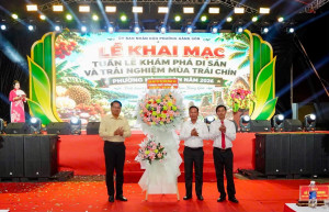 LỄ KHAI MẠC TUẦN LỄ KHÁM PHÁ DI SẢN VÀ TRẢI NGHIỆM MÙA TRÁI CHÍN PHƯỜNG HÀNG GÒN NĂM 2026