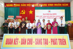 ĐẠI HỘI ĐẠI BIỂU HỘI CHỮ THẬP ĐỎ PHƯỜNG HÀNG GÒN LẦN THỨ I,...
