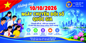 HƯỞNG ỨNG NGÀY CHUYỂN ĐỔI SỐ QUỐC GIA 10.10.2026
