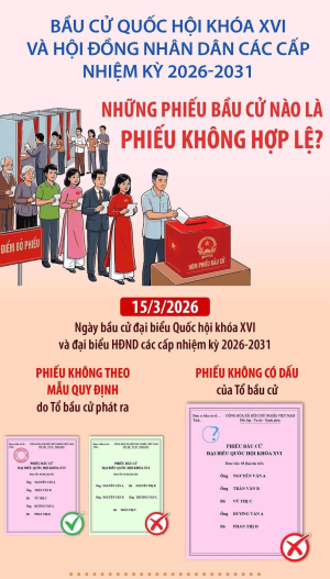 NHỮNG PHIẾU BẦU CỬ NÀO LÀ PHIẾU KHÔNG HỢP LỆ