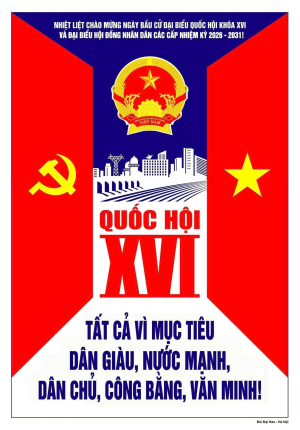 Chương trình hành động của các ứng cử viên đại biểu Quốc hội khóa XVI