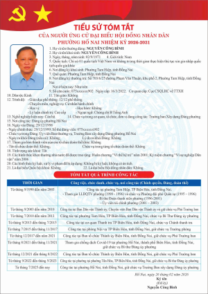 ✨ Đơn vị Bầu cử số 1 ✨