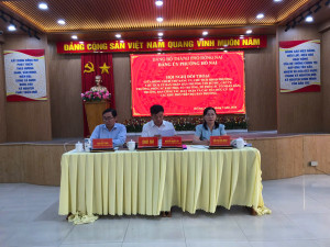 Phường Hố Nai tổ chức hội nghị đối thoại giữa đ/c Bí thư Đảng ủy, Chủ tịch HĐND phường; Chủ tịch UBND phường, Cấp ủy, Trưởng, Phó các Khu phố; Tổ trưởng, Tổ phó các Tổ Nhân dân; Trưởng Ban CT Mặt trận và các Tổ chức CT - XH các khu phố trên địa bàn