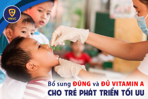 Thông báo lịch uống Vitamin A đợt 1 năm 2026