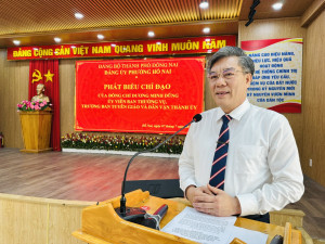 Đảng ủy phường Hố Nai sơ kết kết quả thực hiện Nghị quyết của Ban Chấp hành Đảng bộ phường về phát triển KTXH, QP-AN, công tác xây dựng Đảng và hệ thống chính trị 06 tháng đầu năm 2026