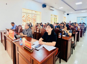 Phường Hố Nai tham dự trực tuyến Hội nghị học tập, quán triệt, tuyên truyền và triển khai thực hiện Nghị quyết số 16 của Bộ Chính trị về xây dựng và phát triển Thành phố Đồng Nai đến năm 2035, tầm nhìn đến năm 2065