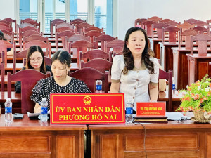 Phường Hố Nai tham dự trực tuyến Hội nghị công tác sơ kết 6 tháng đầu năm và triển khai công tác 6 tháng cuối năm 2026 của ngành Văn hóa, thể thao và Du lịch
