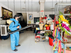 Phường Hố Nai chủ động xử lý ổ dịch phòng, chống bệnh sốt xuất huyết