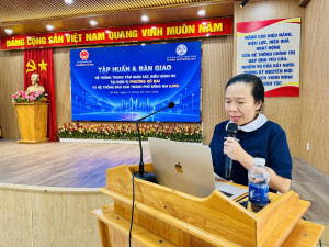 Tập huấn hướng dẫn sử dụng Hệ thống giám sát, điều hành OC và Hệ thống thông tin báo cáo thành phố Đồng Nai LRIS