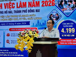 Sôi nổi Phiên giao dịch việc làm năm 2026 tại phường Hố Nai