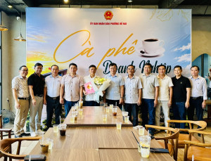 Phường Hố Nai ra mắt mô hình “Cà phê sáng cùng Doanh nghiệp”