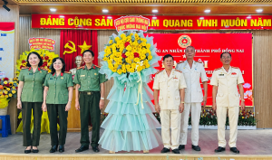 Đại hội Hội Cựu Công an nhân dân phường Hố Nai lần thứ I, nhiệm kỳ 2026-2031