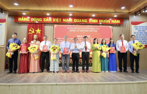 Đảng ủy phường Hố Nai triển khai các quyết định về tổ chức chi bộ trực thuộc