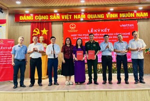 Phường Hố Nai và Viettel Đồng Nai ký kết hợp tác phát triển...