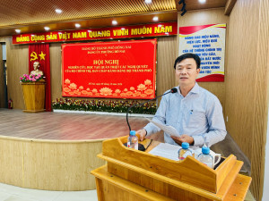 Đảng ủy phường Hố Nai tổ chức Hội nghị nghiên cứu, học tập, quán triệt các Nghị quyết của Bộ Chính trị, Ban Chấp hành Đảng bộ thành phố Đồng Nai