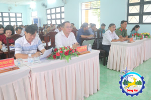 Hưng Phước tổ chức hội nghị lấy ý kiến góp ý vào dự thảo văn kiện đại hội Đảng các cấp