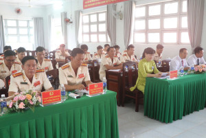 Chi bộ Công an xã Hưng Phước tổ chức thành công Đại hội lần thứ I, nhiệm kỳ 2025–2030