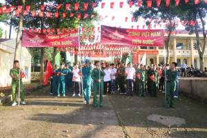 Trực tiếp sự kiện đi bộ trên toàn quốc "Cùng Việt Nam tiến bước"