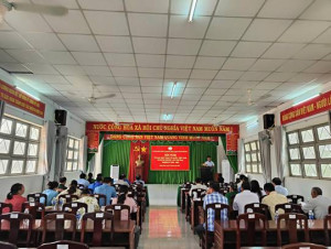 HỘI NGHỊ LẦN THỨ II – ỦY BAN MTTQ VIỆT NAM XÃ HƯNG PHƯỚC NHIỆM KỲ 2024 – 2029