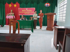 UBMTTQ Việt Nam xã Hưng Phước chỉ đạo hoàn thành tổng kết hoạt động 12/12 Ban Công tác Mặt trận ấp, nhiệm kỳ 2024–2026