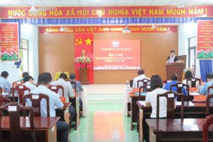Đảng bộ xã Hưng Phước tổ chức Hội nghị Ban Chấp hành lần thứ II, nhiệm kỳ 2025 – 2030