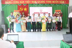 Hội nghị Tuyên dương Điển hình Tiên tiến xã Hưng Phước