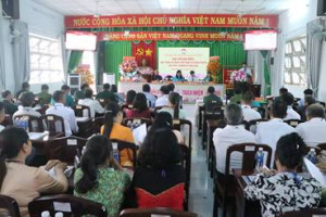 Đại hội Mặt trận Tổ quốc Việt Nam xã Hưng Phước lần thứ I: Phát huy sức mạnh khối đại đoàn kết toàn dân tộc