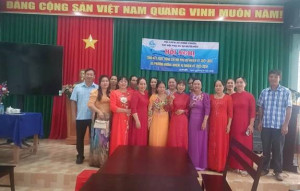 Xã Hưng Phước hoàn thành hội nghị tổng kết nhiệm kỳ 2021 - 2026 tại 12/12 Chi hội phụ nũ khu dân cư