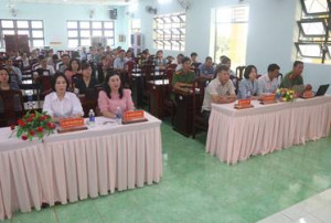 Đảng viên toàn Đảng bộ xã Hưng Phước đã tham dự theo dõi...