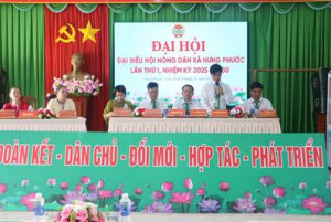 Hội Nông dân xã Hưng Phước tổ chức phiên trù bị Đại hội lần thứ nhất, nhiệm kỳ 2025-2030