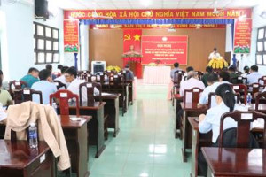 Đại biểu HĐND tỉnh tiếp xúc cử tri xã Hưng Phước