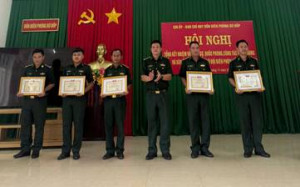 Đồn biên phòng bù đốp tổ chức hội nghị tổng kết nhiệm vụ quân sự, quốc phòng, công tác biên phòng và xây dựng lực lượng bộ đội biên phòng năm 2025
