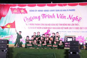 Xã Hưng Phước tổ chức thành công đêm văn nghệ chào mừng đại hội đảng và tri ân ngày nhà giáo việt nam